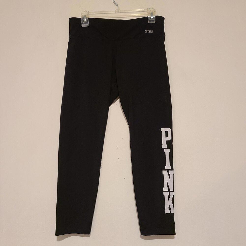 Women's PINK by Victoria's Secret Ultimate Black Leggings Large L